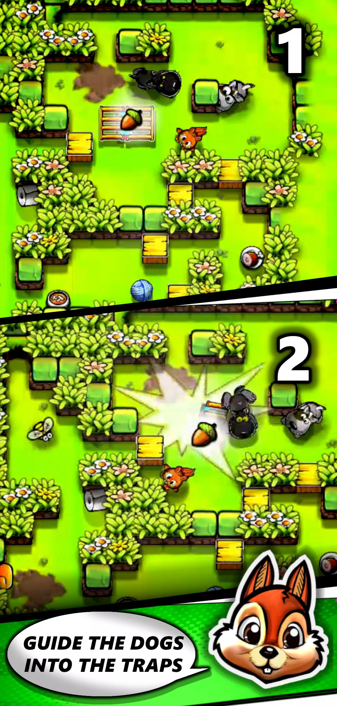 Squirrel Maze Escape Captura de tela 3