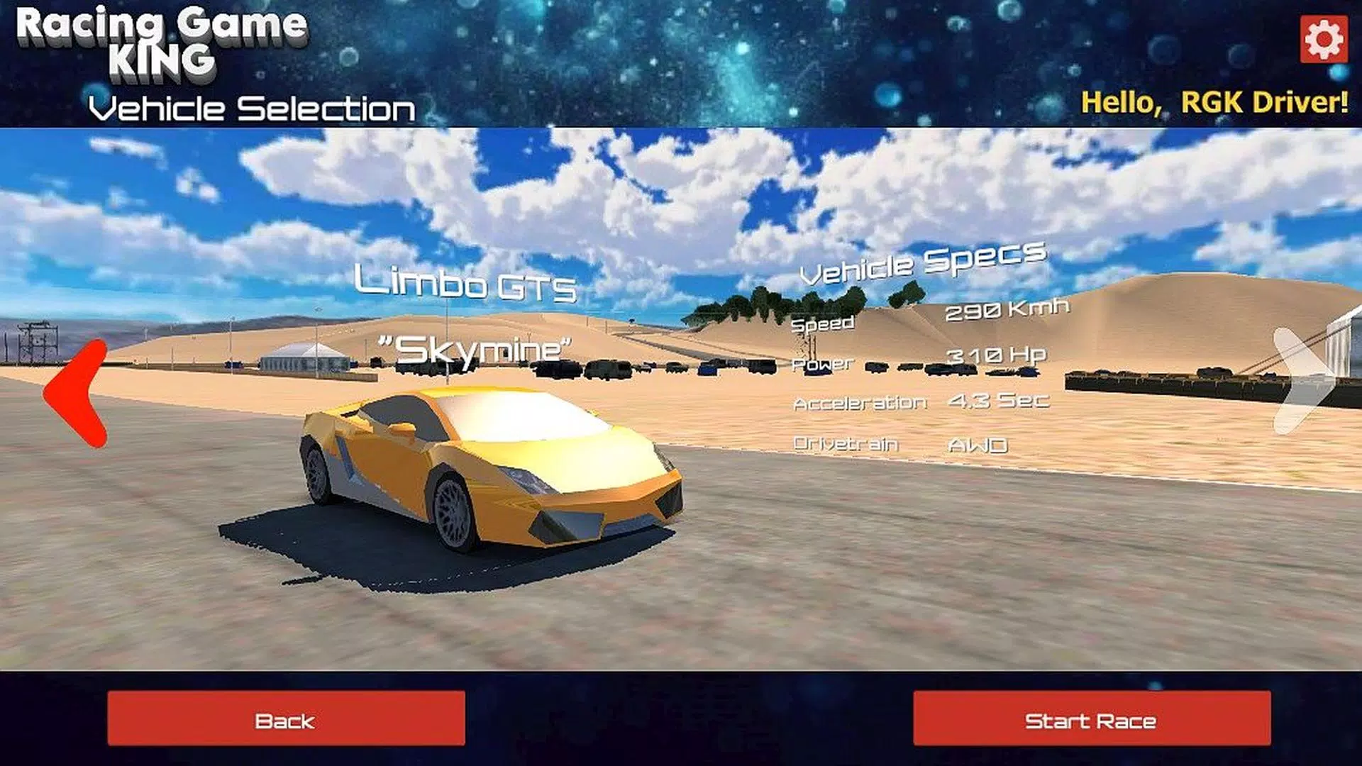 Racing Game King HP應用截圖第4張