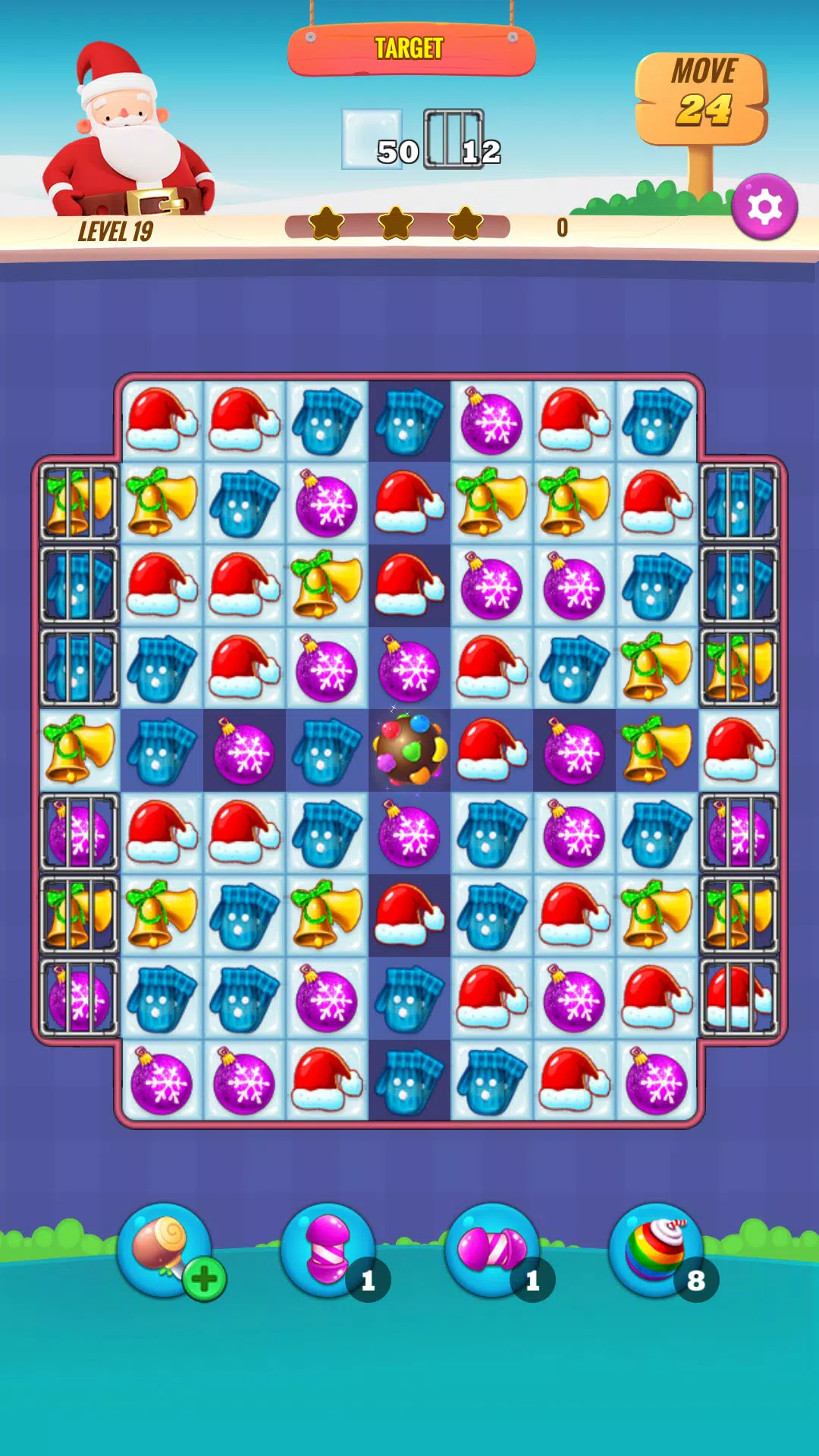 Christmas NewYear Match Game Zrzut ekranu 1