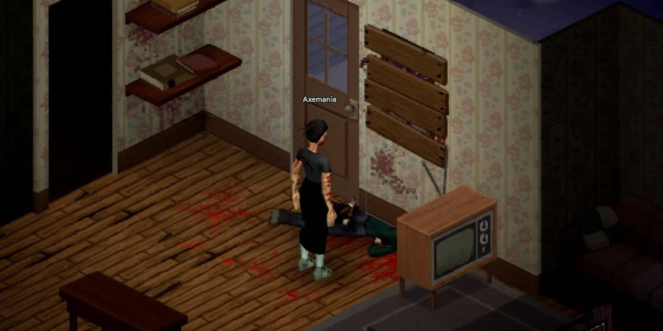 Project Zomboid：窓バリケードでベースを固定します