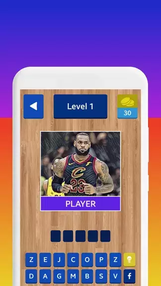 Quiz Basket NBA Tangkapan skrin 3