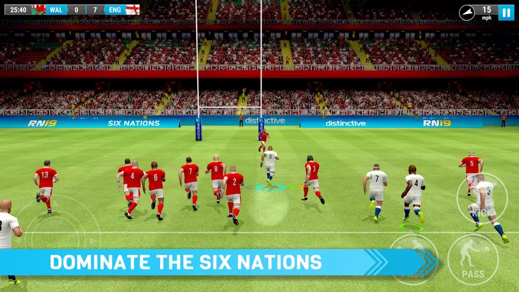 Rugby Nations 19 स्क्रीनशॉट 1