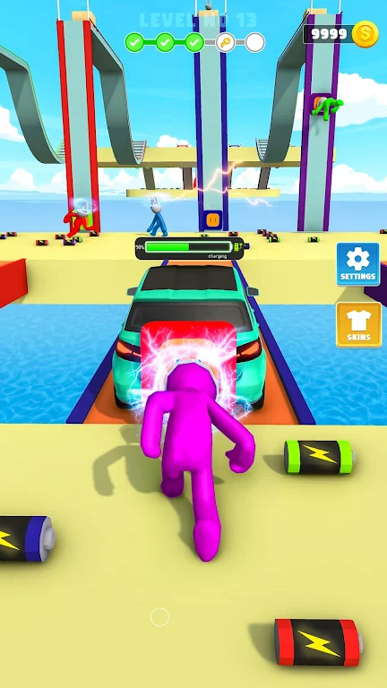 Head Connector Plug Race Game Screenshot 3