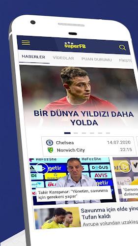 superFB - Fenerbahçe haberleri Ảnh chụp màn hình 1