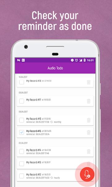 Audio To-Do স্ক্রিনশট 3