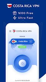 VPN Costa Rica - Get CR IP Captura de pantalla 1