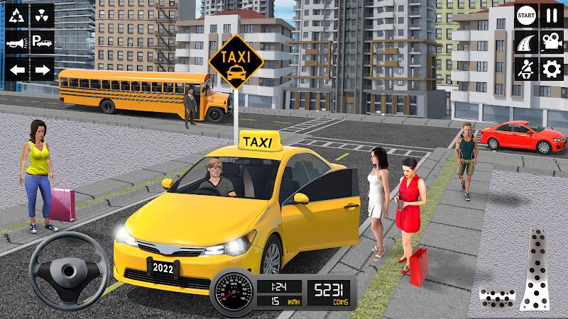 Taxi Simulator 3d Taxi Sim स्क्रीनशॉट 4