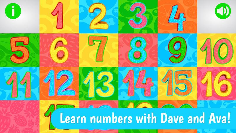 Numbers from Dave and Ava スクリーンショット 1