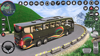 Bus Simulator 3D Bus Games स्क्रीनशॉट 2