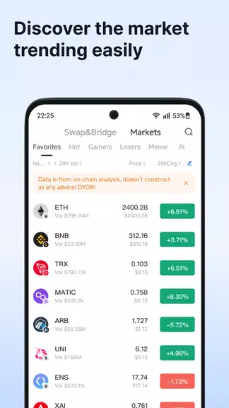 TokenPocket: Crypto & Bitcoin ဖန်သားပြင်ဓာတ်ပုံ 3