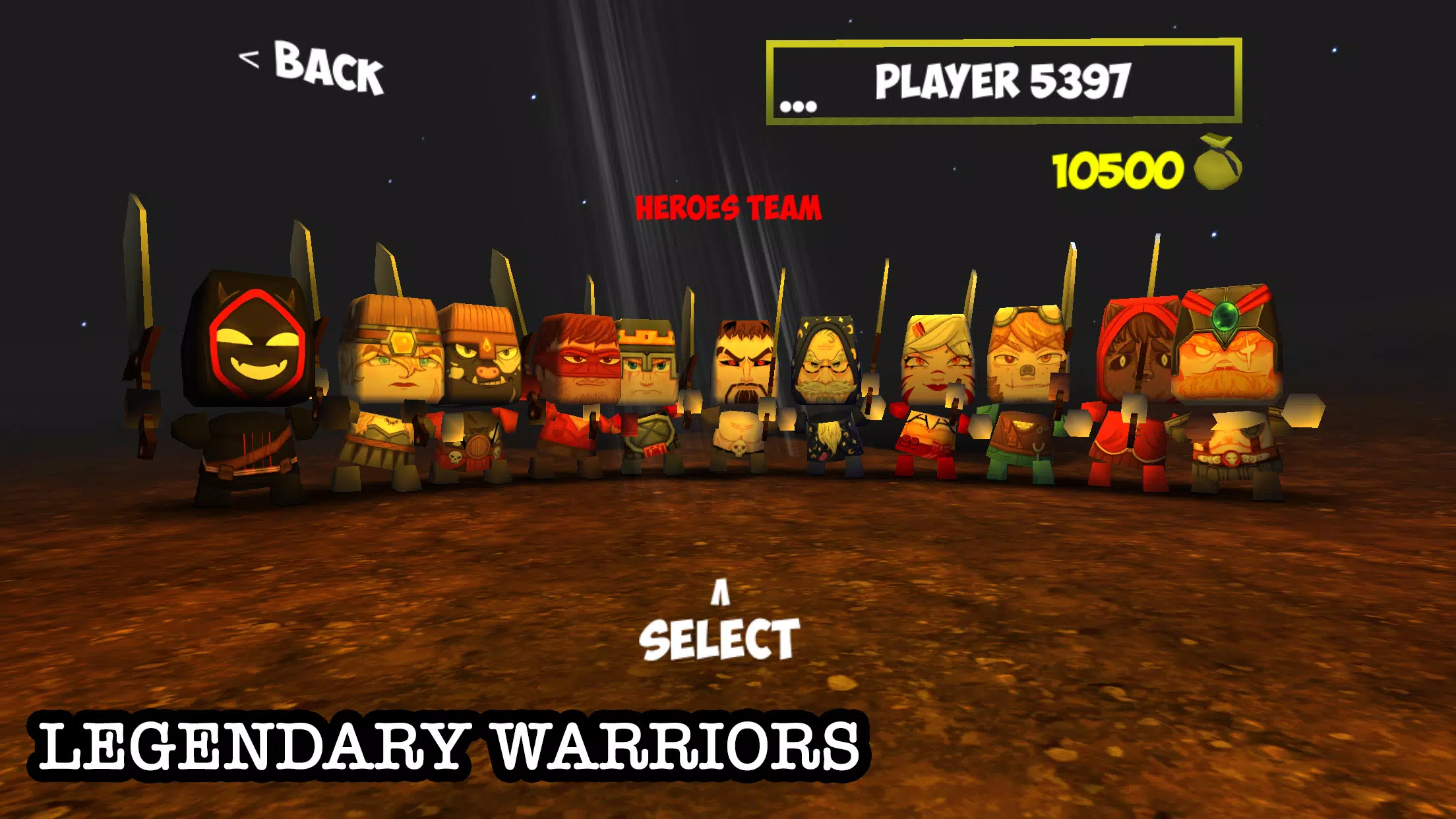 Schermata Hero Arena 1
