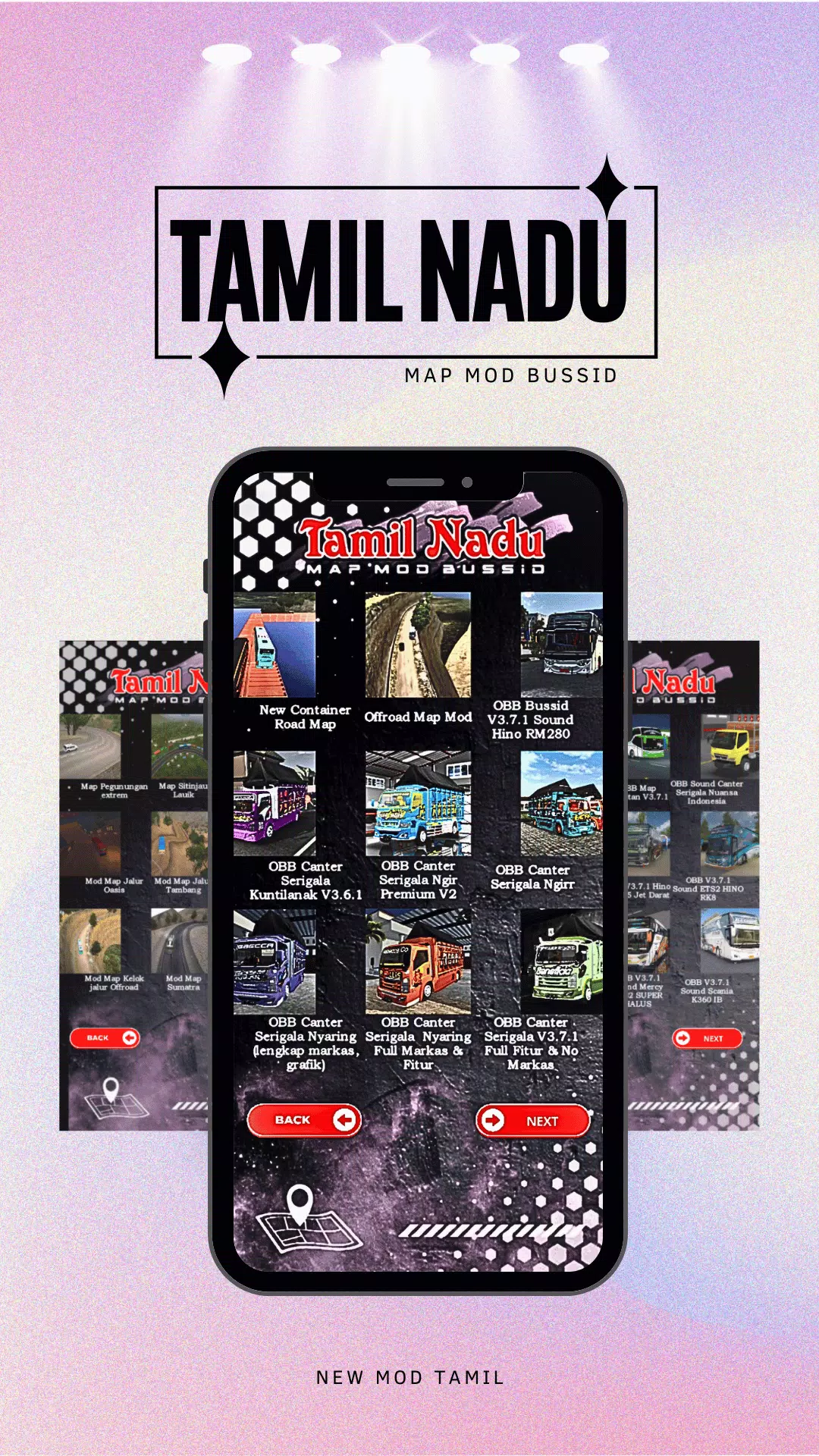 Tamil nadu map mod bussid Captura de pantalla 4