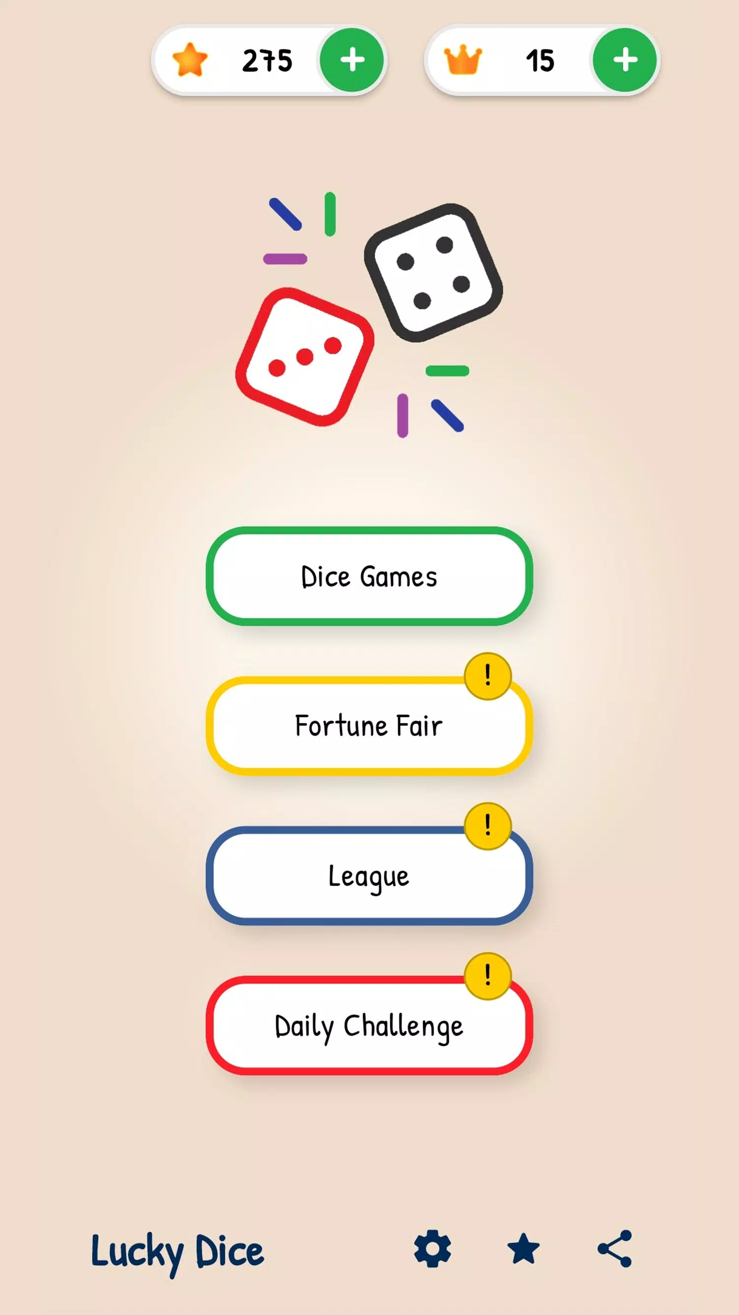 Lucky Dice應用截圖第1張