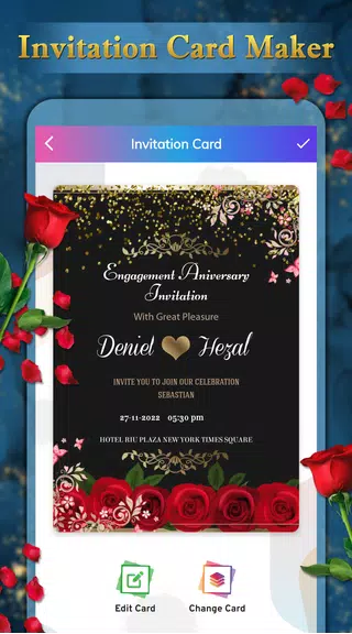 Invitation Card Maker - RSVP Screenshot 3