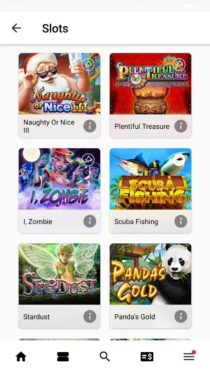 RTG Free Casino Screenshot 2