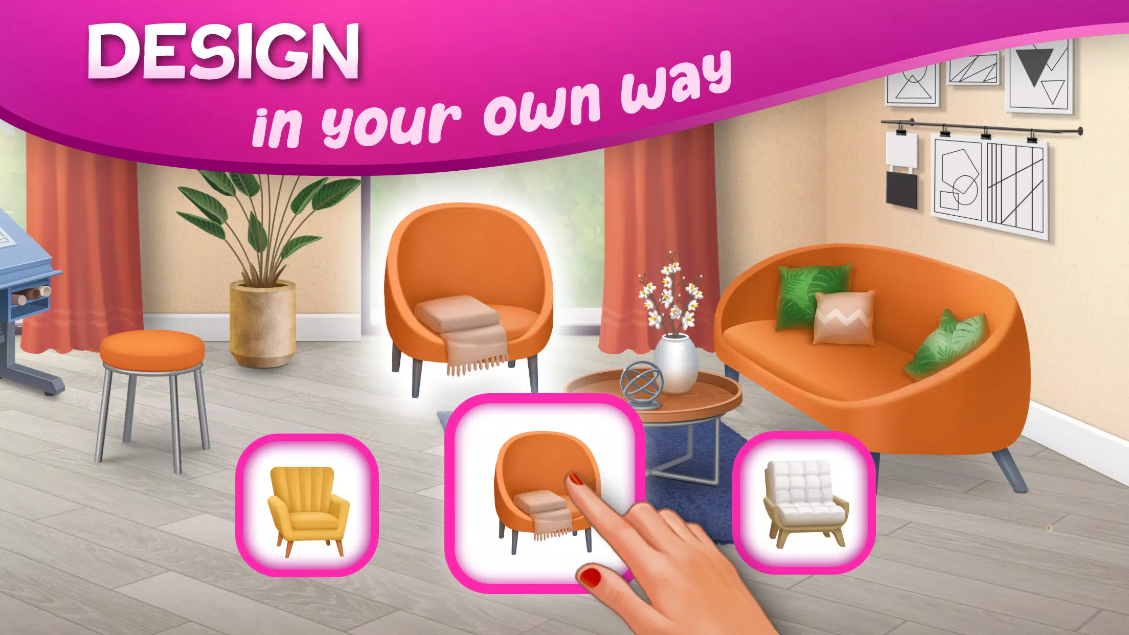 DesignVille: Home Design Game Screenshot 3