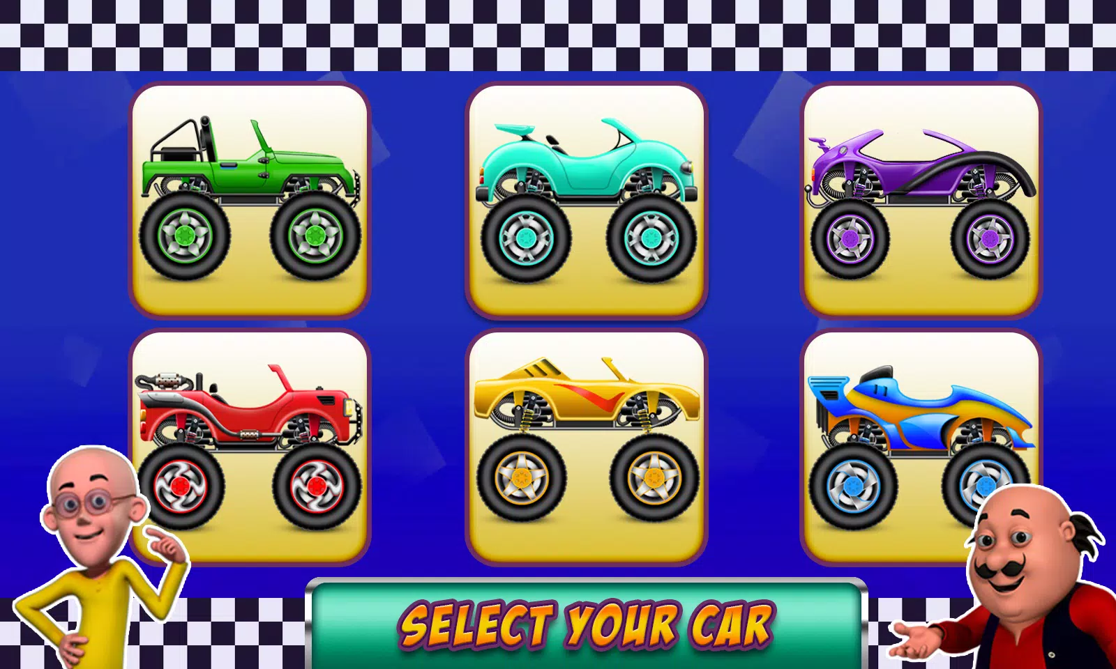 Motu Patlu Car Game 2 Screenshot 2