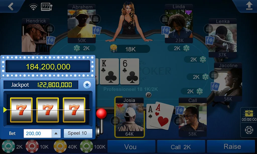 Schermata ace poker 2
