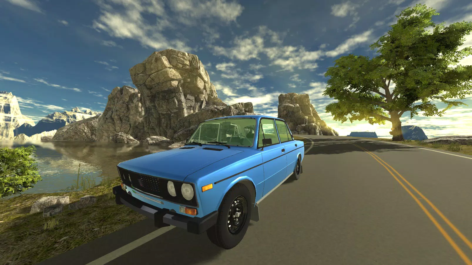 Russian Car Lada 3D 스크린샷 1