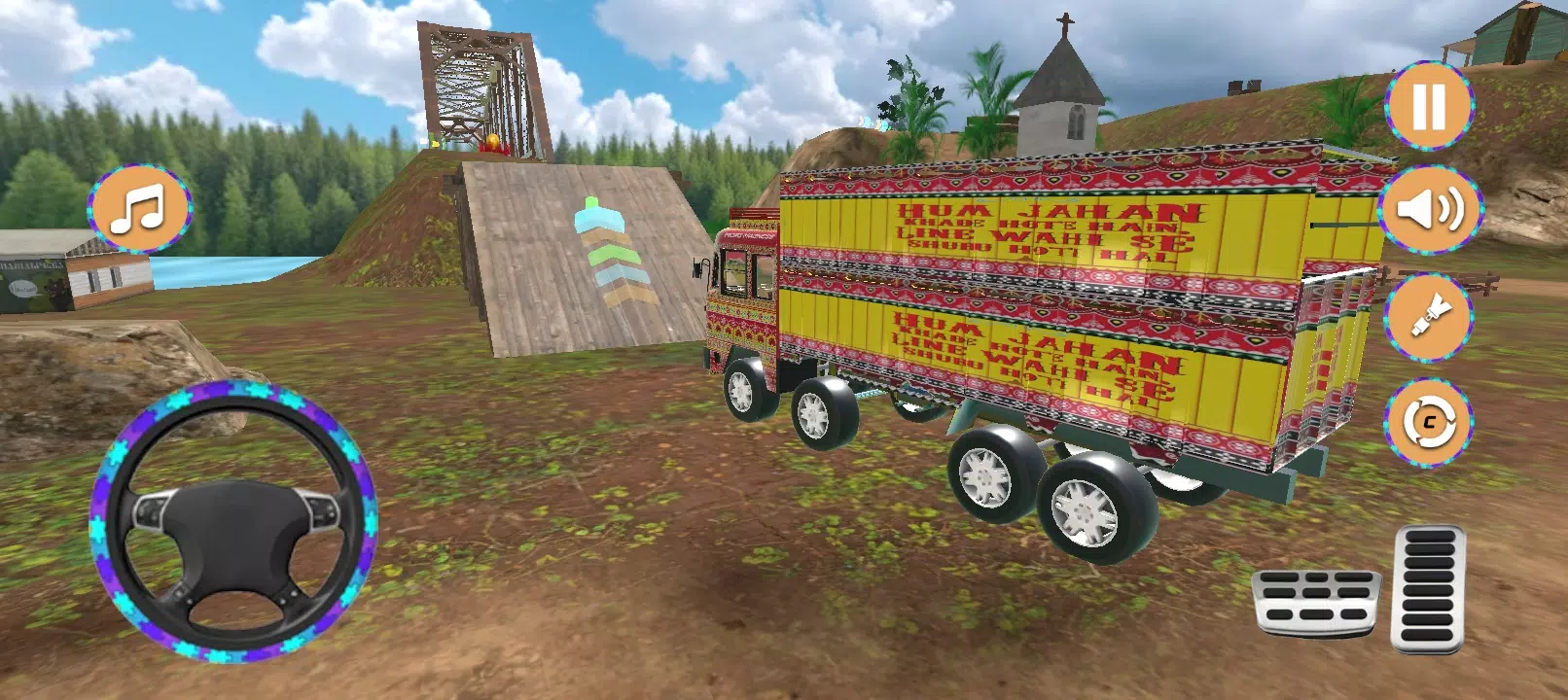 Hill Truck Simulator Games 3d Capture d'écran 4