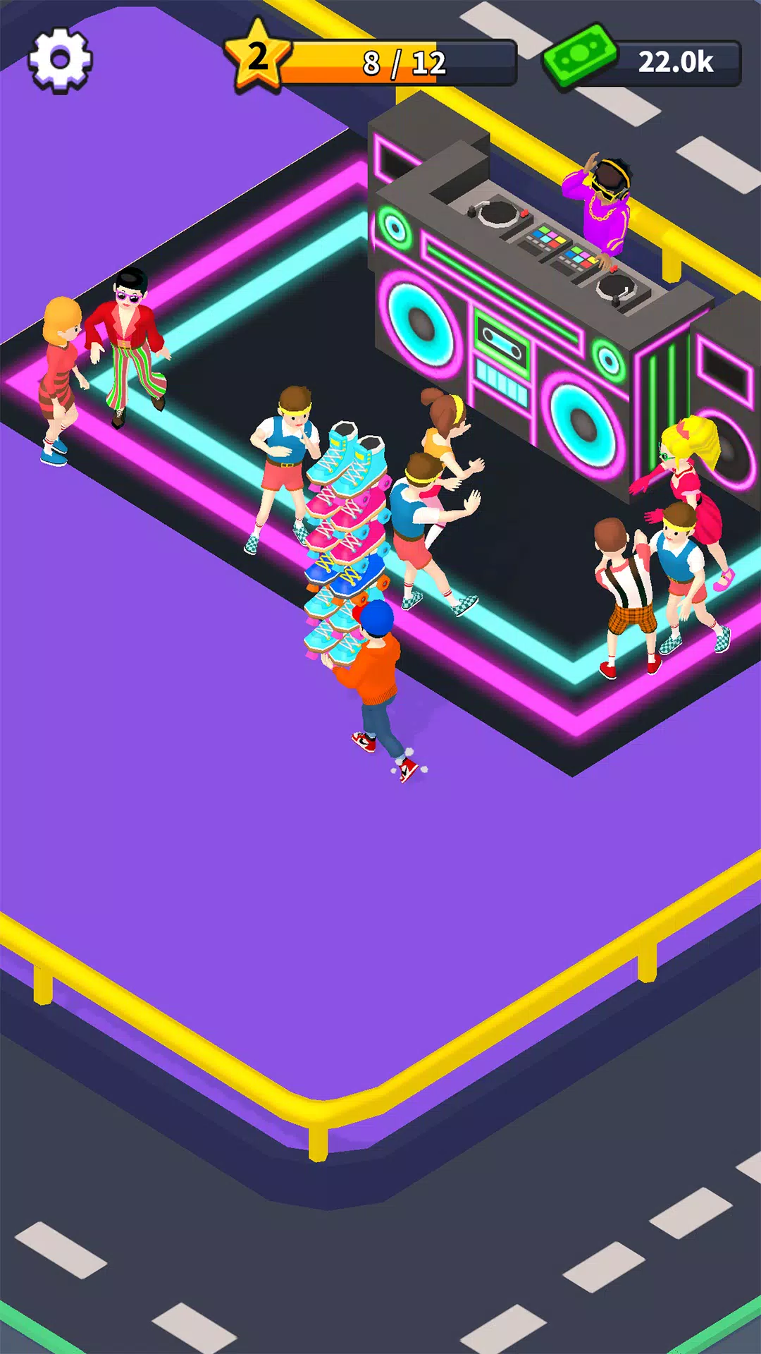Roller Disco Capture d'écran 2