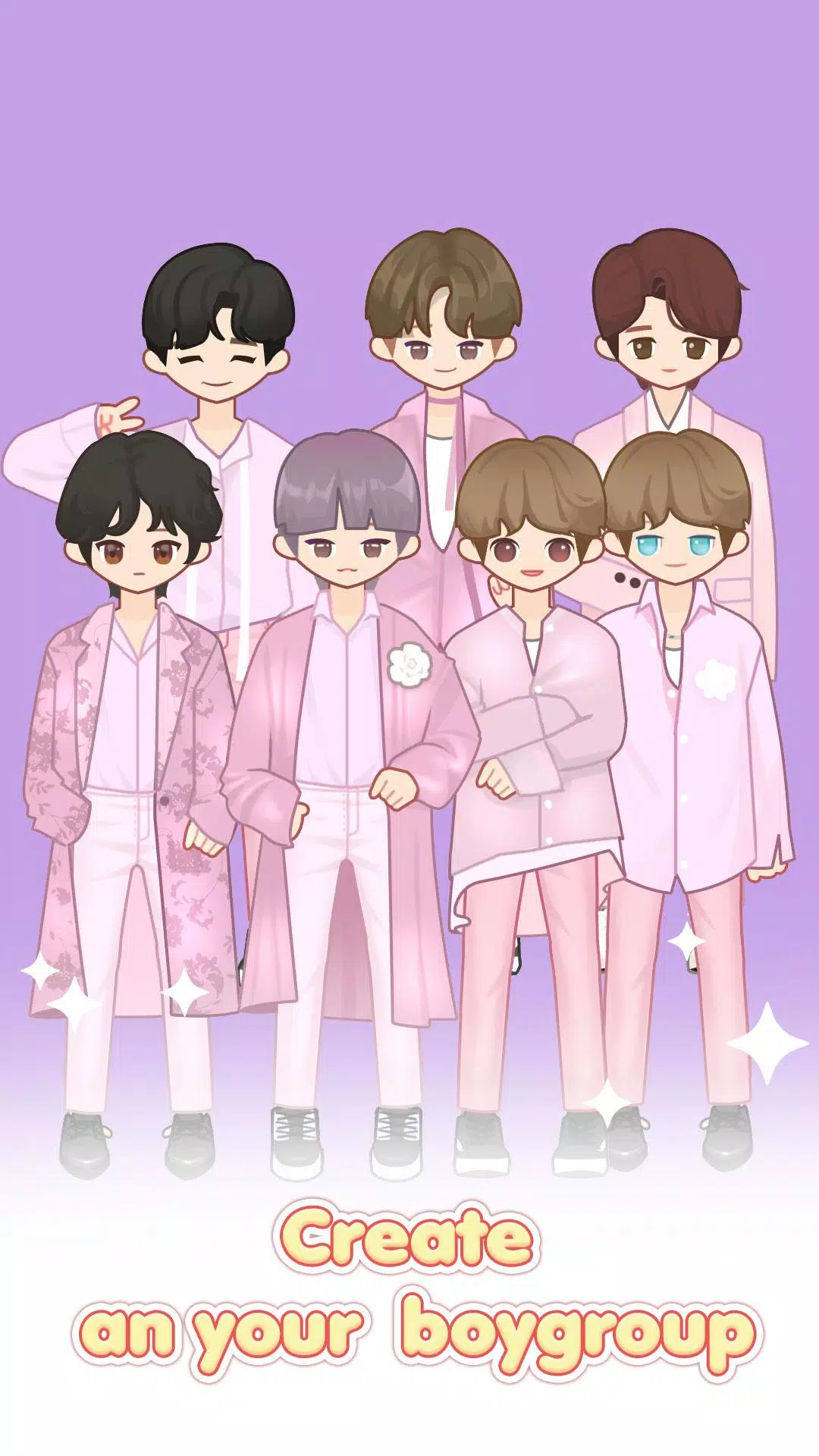 MYIDOL (#Dress up #BoyGroup #k应用截图第2张
