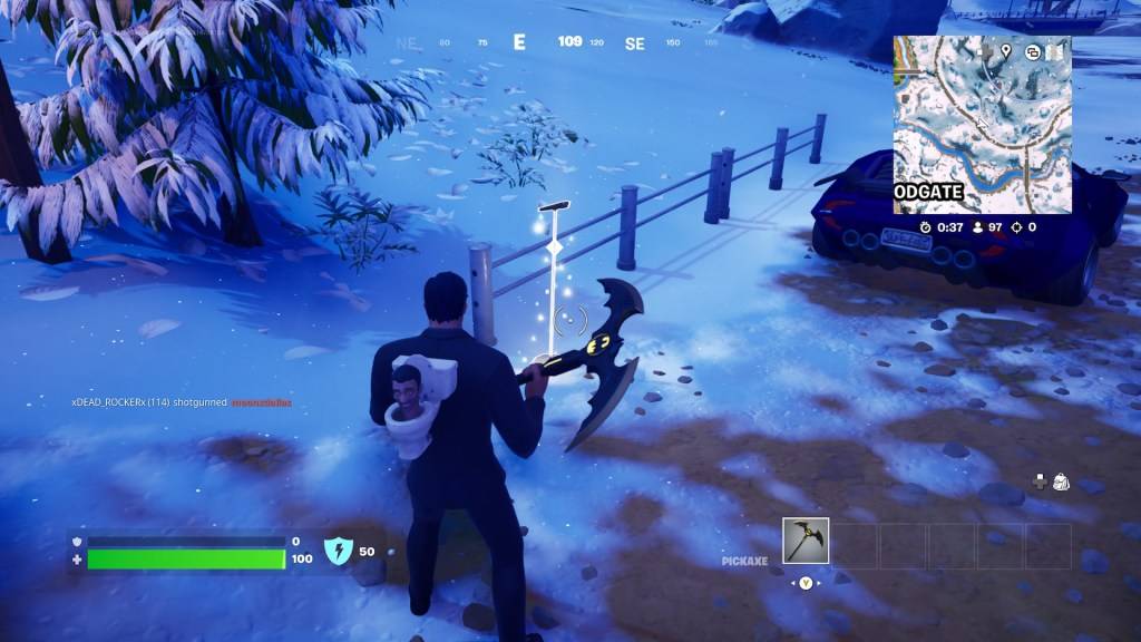 Fortnite Winterfest 2024 Microphone Stand