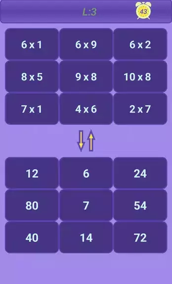 Multiplication Table: Math Zrzut ekranu 4