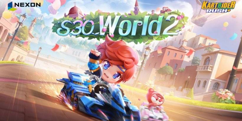 Kartrider Rush+ Lanzamientos Temporada 30: Mundo 2 con nuevos karts, pistas, personajes y más