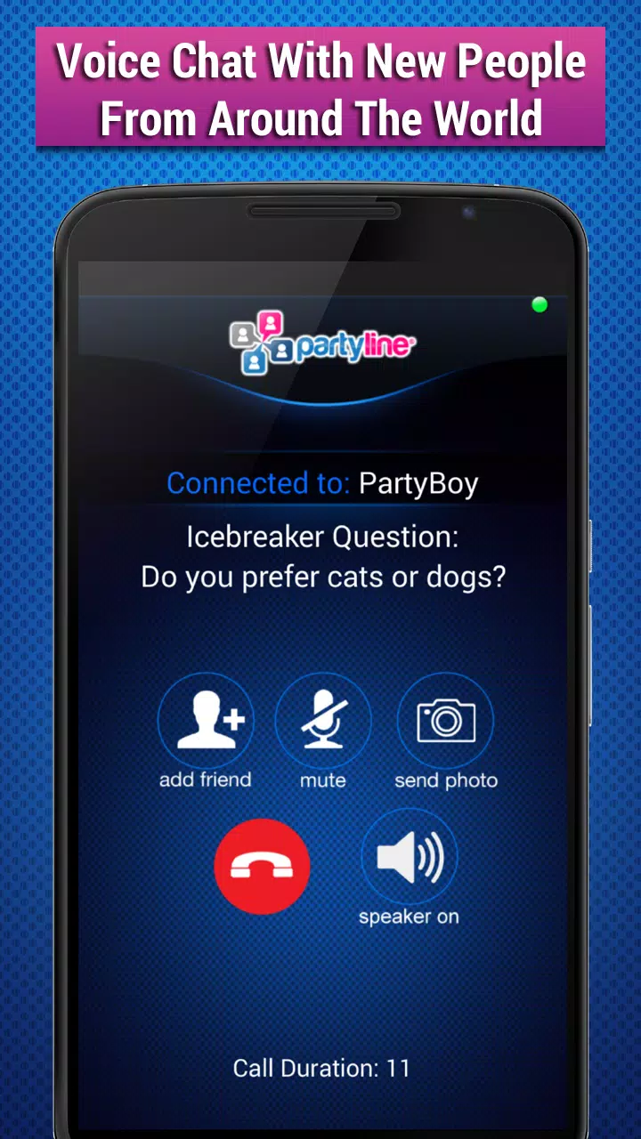 PartyLine Voice Chat Screenshot 1