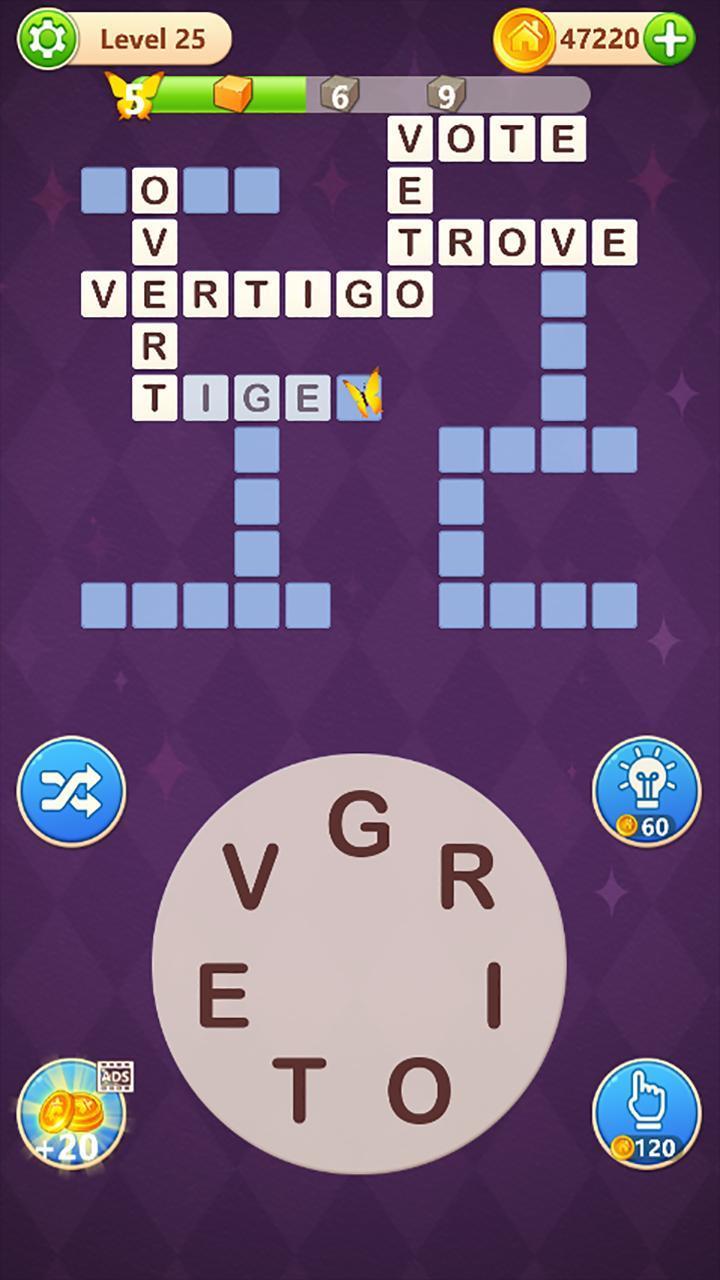 Word Brain: Words Cross Puzzle Скриншот 4