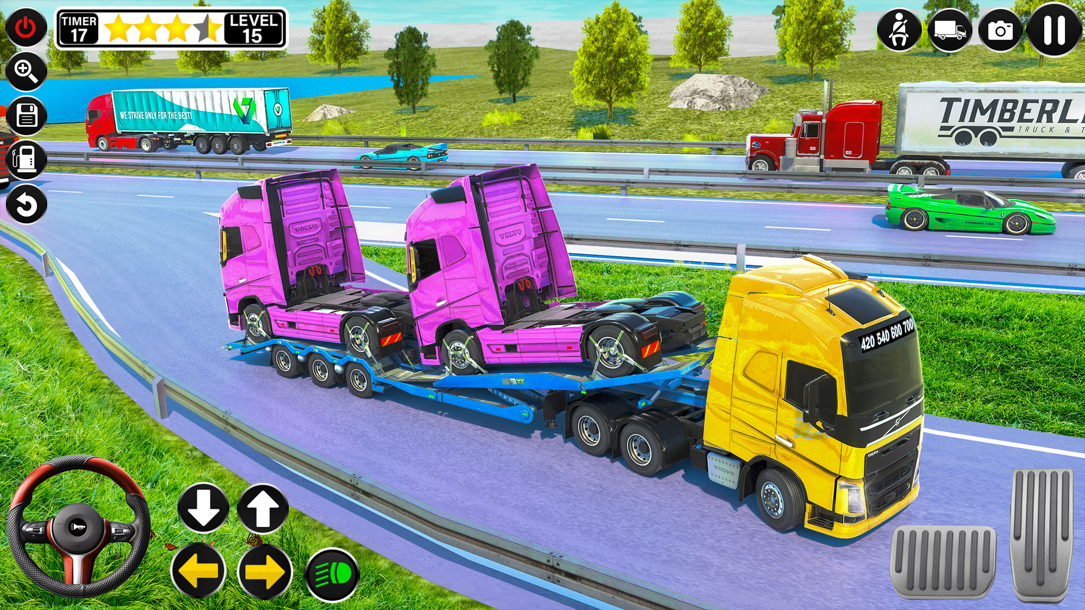 Crazy Truck Driving:Truck Game Screenshot 2