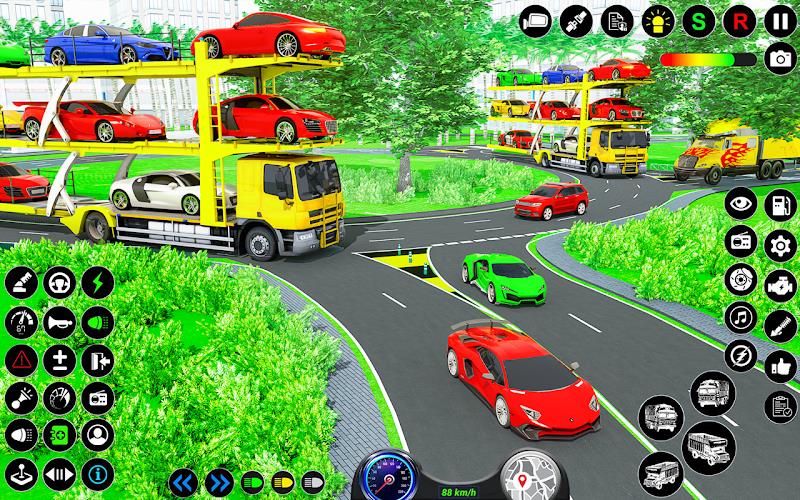 US Police Game Transport Truck Ảnh chụp màn hình 3