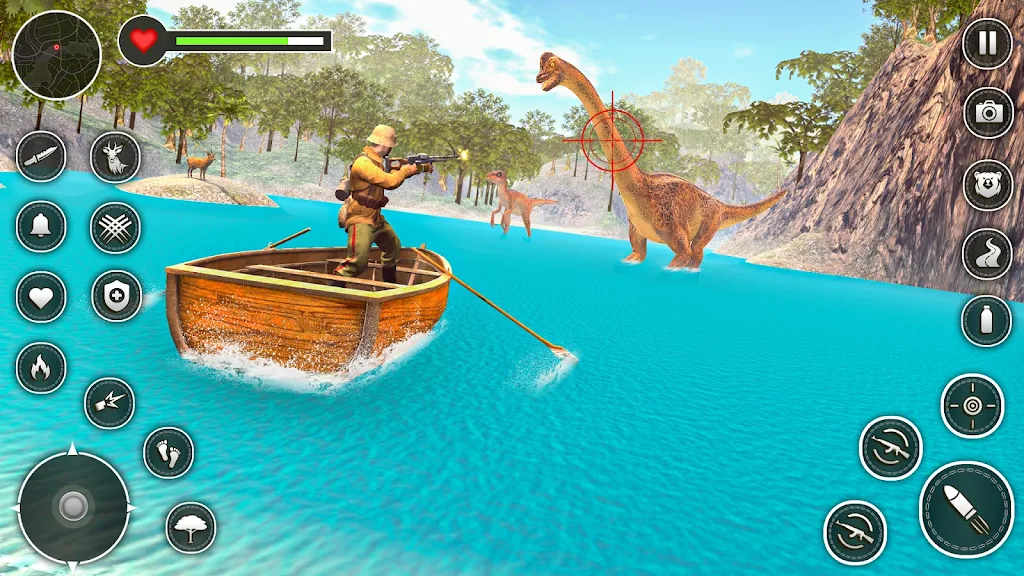 Dinosaur Hunter 3D Game Captura de tela 2