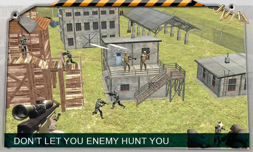 Sniper Shooting Heli Action Screenshot 1