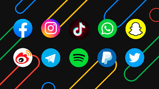 Pix icon pack Captura de pantalla 3