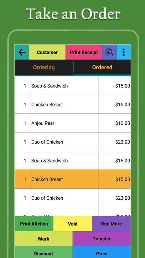 Restaurant Point of Sale Screenshot 4