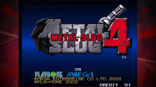 METAL SLUG 4 ACA NEOGEO スクリーンショット 1