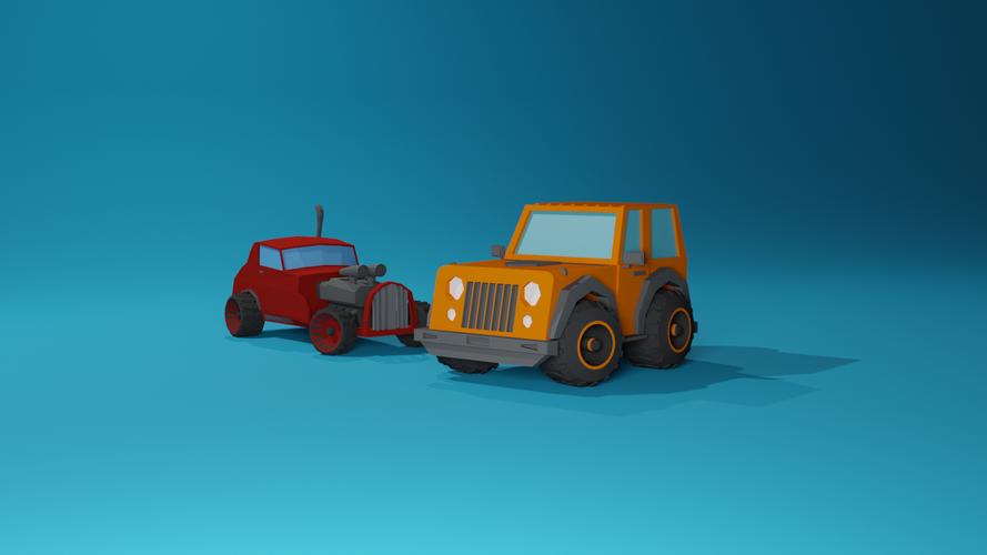 Car Game 3d : Colour bump 3d Screenshot 2