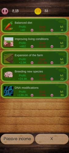Pig Farm Clicker Captura de pantalla 4
