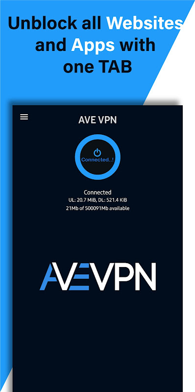 AVE VPN:Low Ping Vpn ภาพหน้าจอ 2