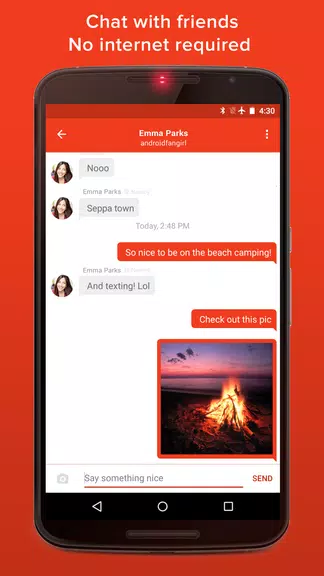 FireChat Captura de tela 1