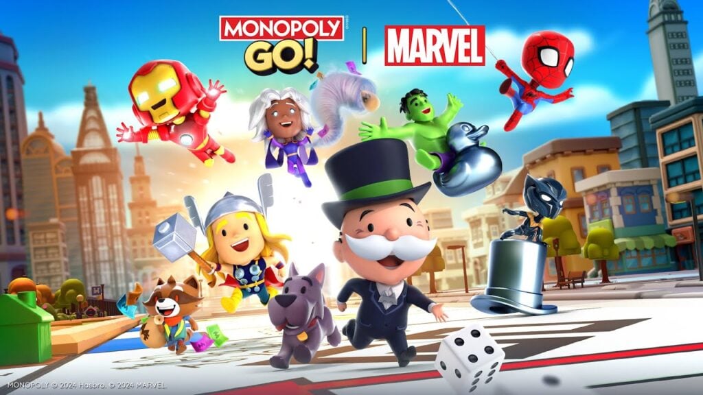 Marvelous Monopoly: Avengers Unite, Token Hunt with Wolverine, Deadpool