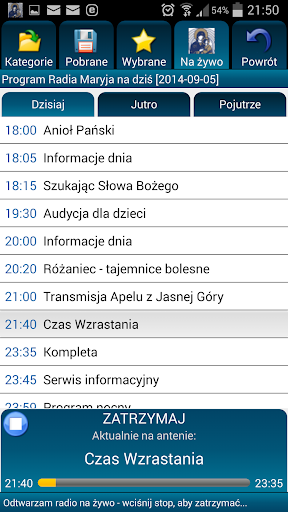 TV Trwam i Radio Maryja Polska Screenshot 2