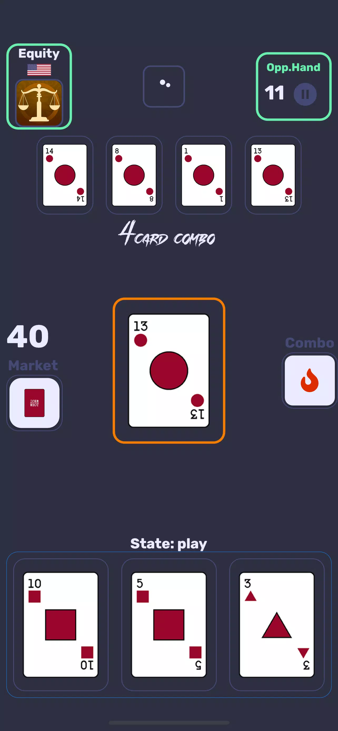 WhotFire - Next Level Whot Capture d'écran 1
