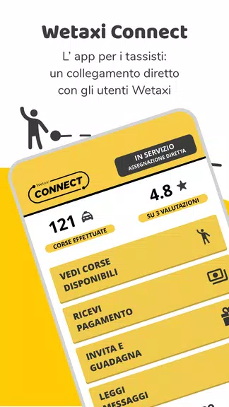 Wetaxi Connect Скриншот 1