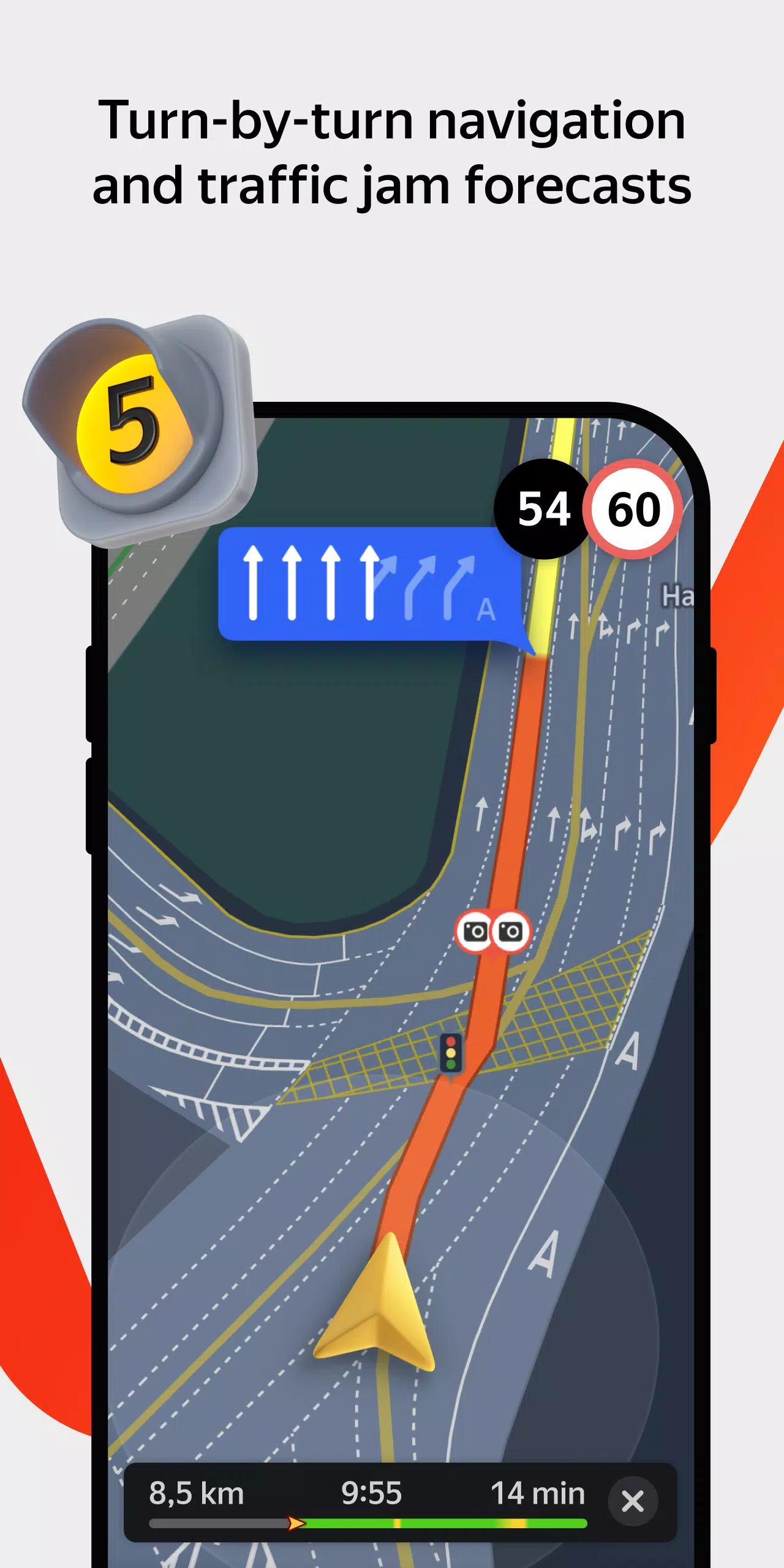 Yandex Maps and Navigator Screenshot 3