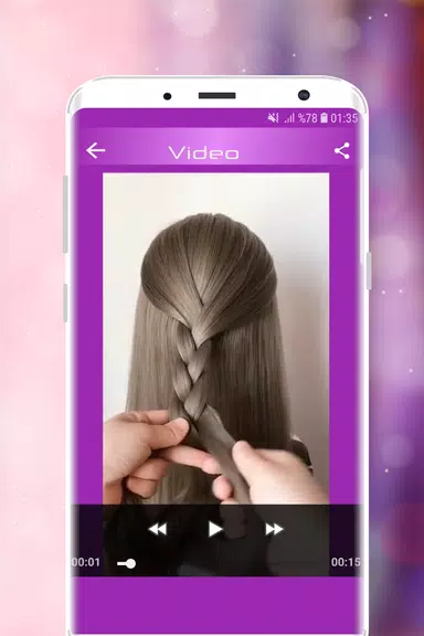 Hairstyles Step by Step Videos Zrzut ekranu 4
