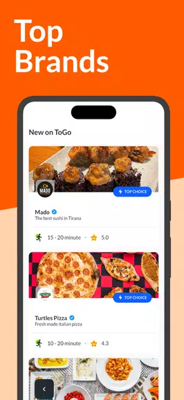 ToGo: Food Delivery Schermafbeelding 4
