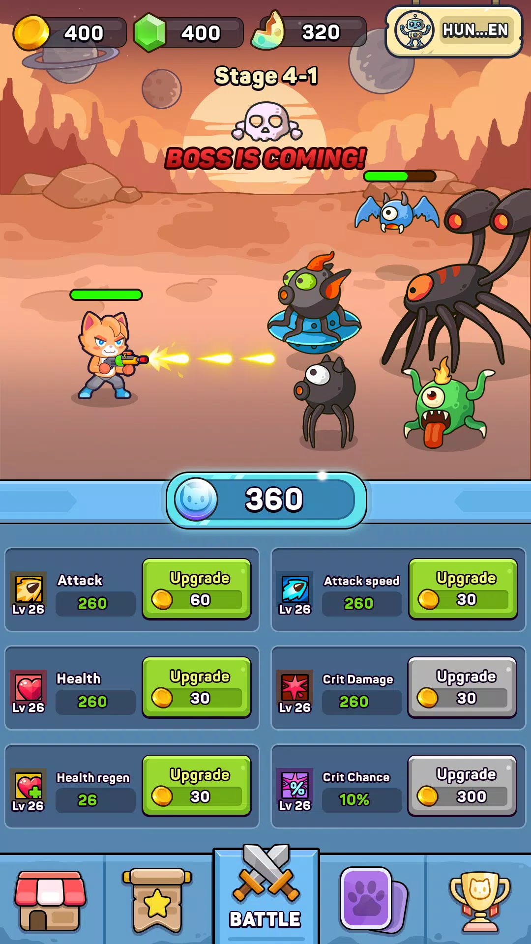 Cat Battle Screenshot 3